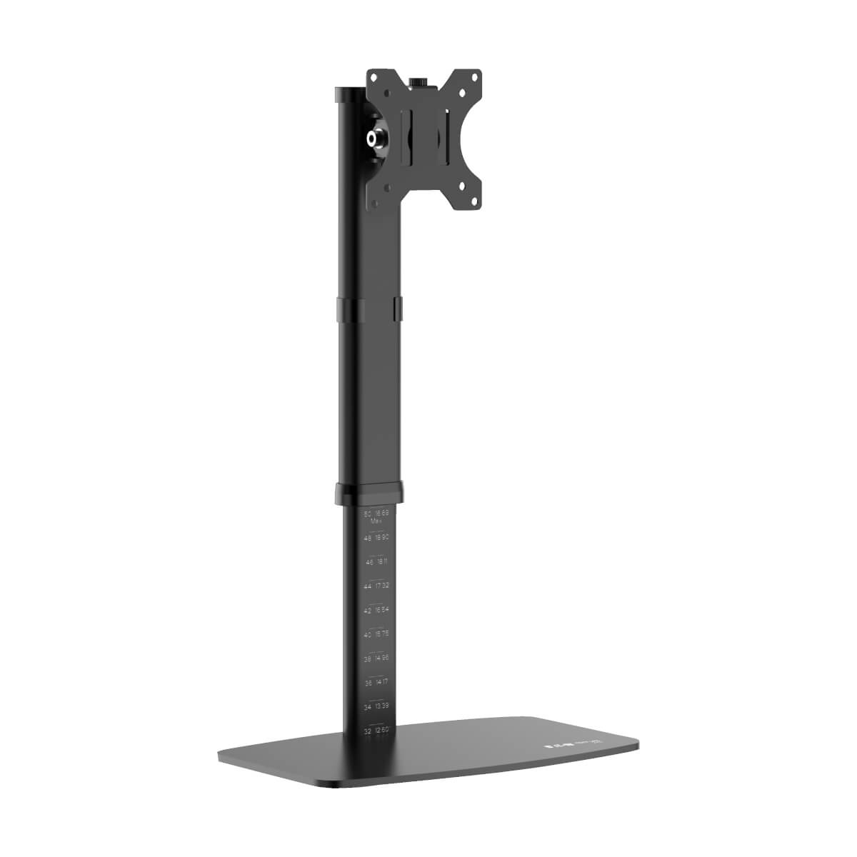 Eaton DDV1727S Single-Display Monitor Stand - Height Adjustable, 17 to 27 Inch Monitors