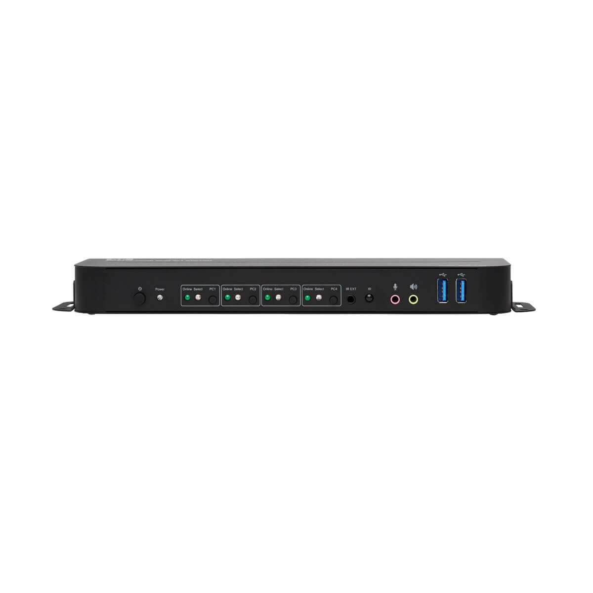 Eaton B005-HUA4 4-Port HDMI/USB KVM Switch -  4K 60 Hz, HDR, HDCP 2.2, IR, USB Sharing