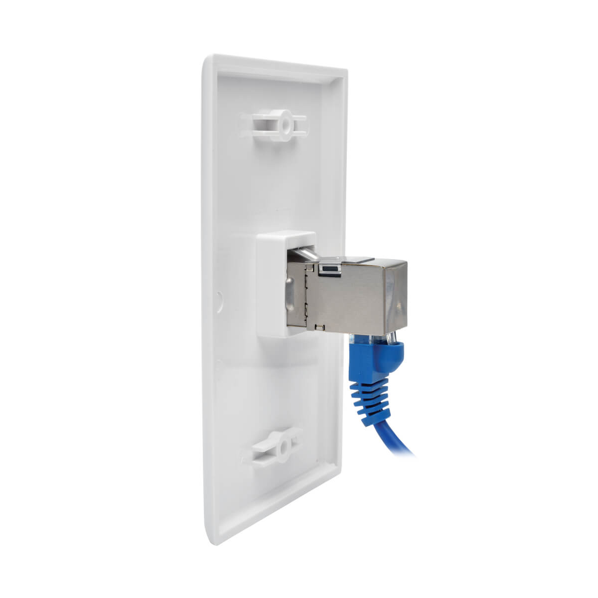 Eaton N235-001-SH-D Cat6 Straight-Through Modular Shielded In-Line Snap-In Coupler