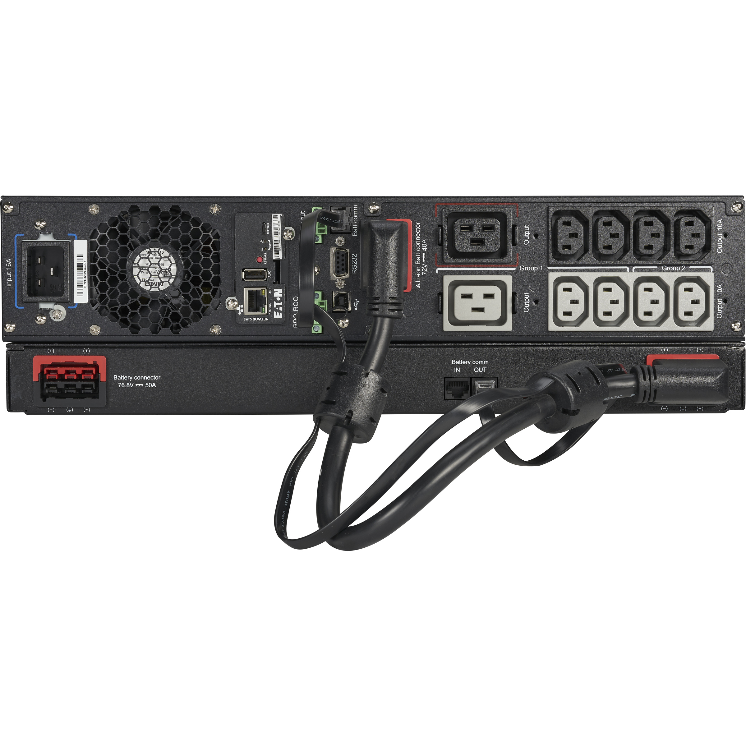 Eaton 9PXEBM72RT1U-L 9PX EBM 72V RT1U Li-Ion