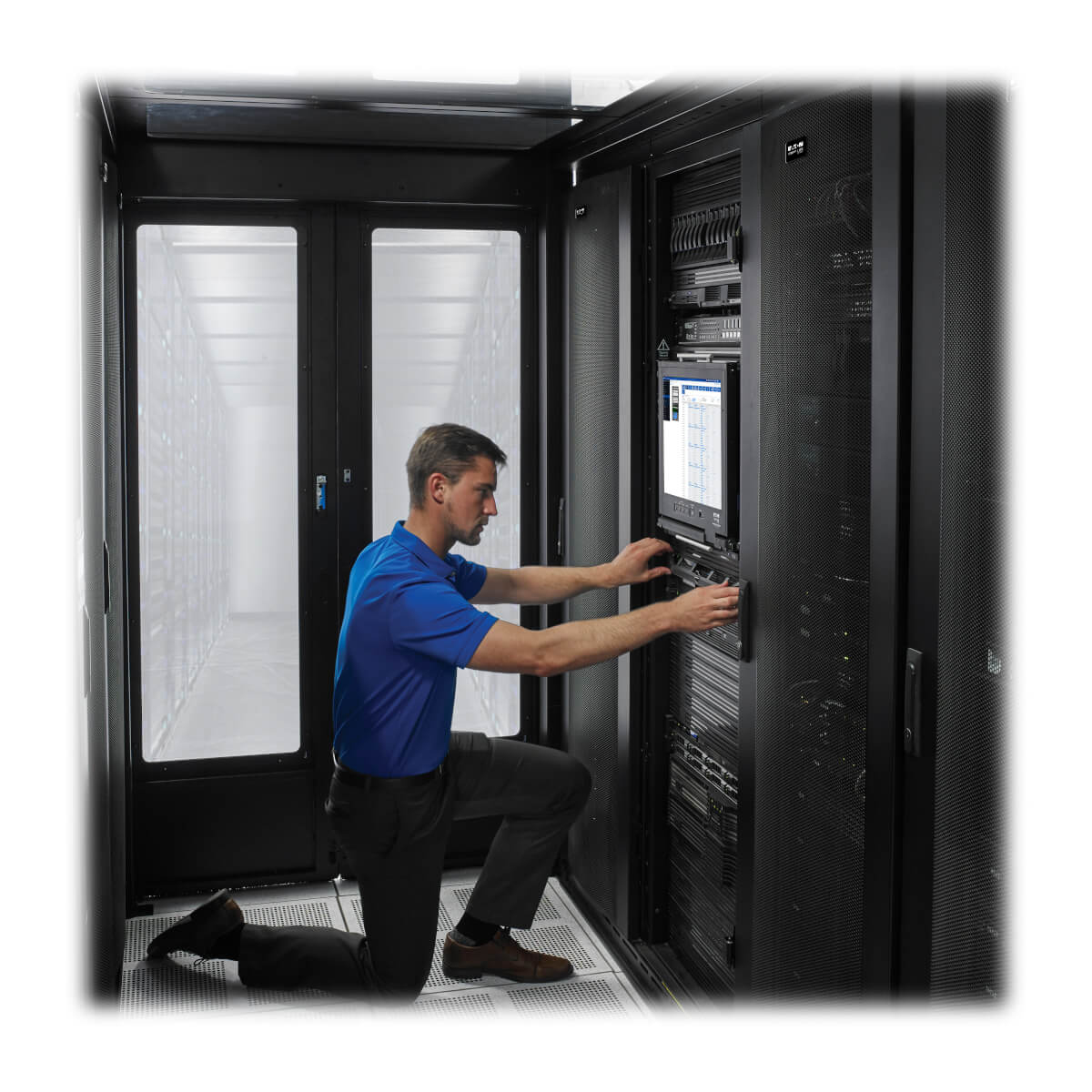 Eaton SRCTMTFRM Frame End Kit for Hot/Cold Aisle Containment System