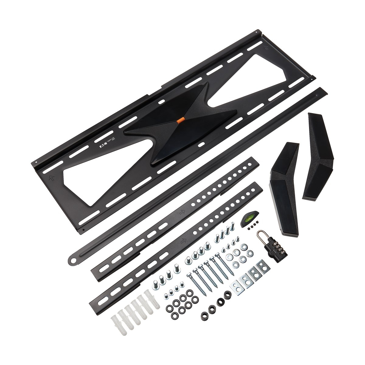 Eaton DWFSC3780MUL Heavy-Duty Fixed TV Wall Mount for 37 - 80 Inch TVs & Monitors - Flat/Curved