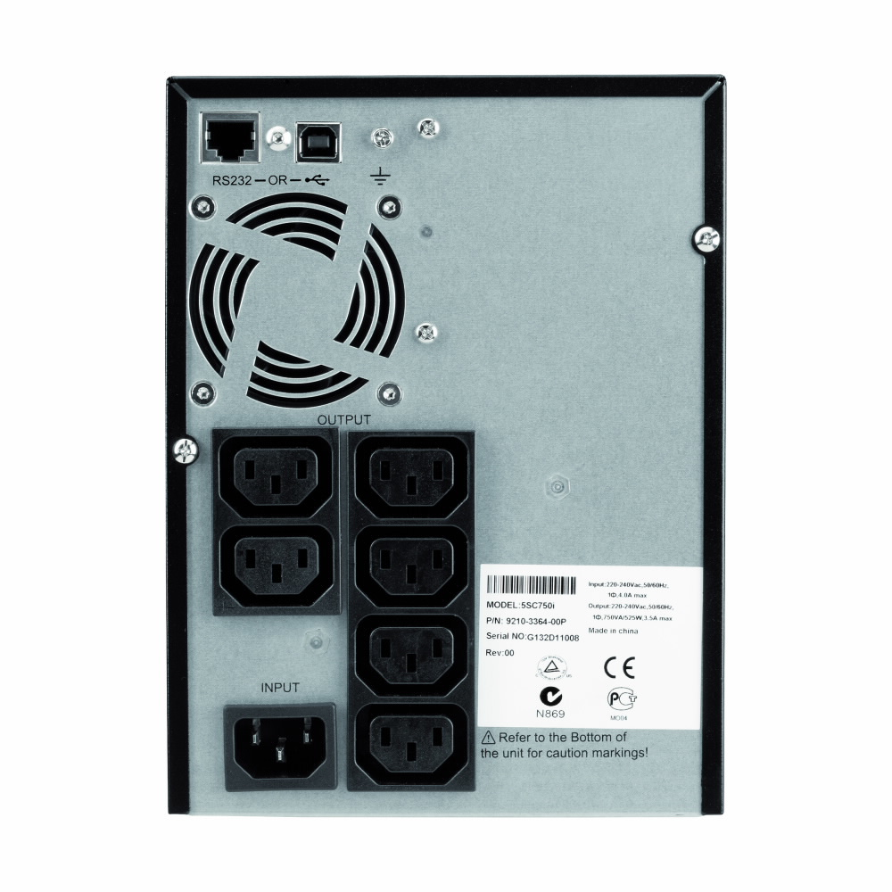 Eaton 5SC750iBS 5SC 750VA 525W Tower UPS with BS input cord