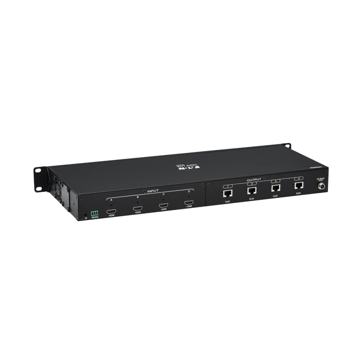 Eaton B127A-4X4-BH4PH 4x4 HDMI over Cat6 Matrix Switch Kit, Switch/4x Pigtail Receivers