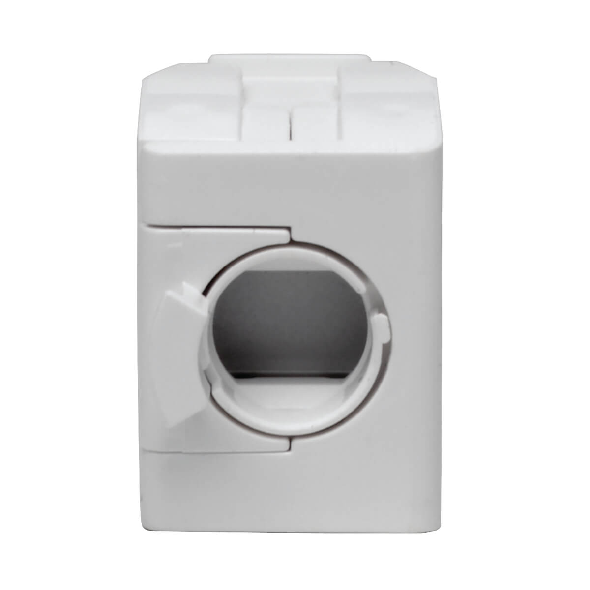 Eaton N238-001-GY-TF Keystone Jack Cat6/Cat5e, RJ45 - Toolless, PoE/PoE+ Compliant, WT
