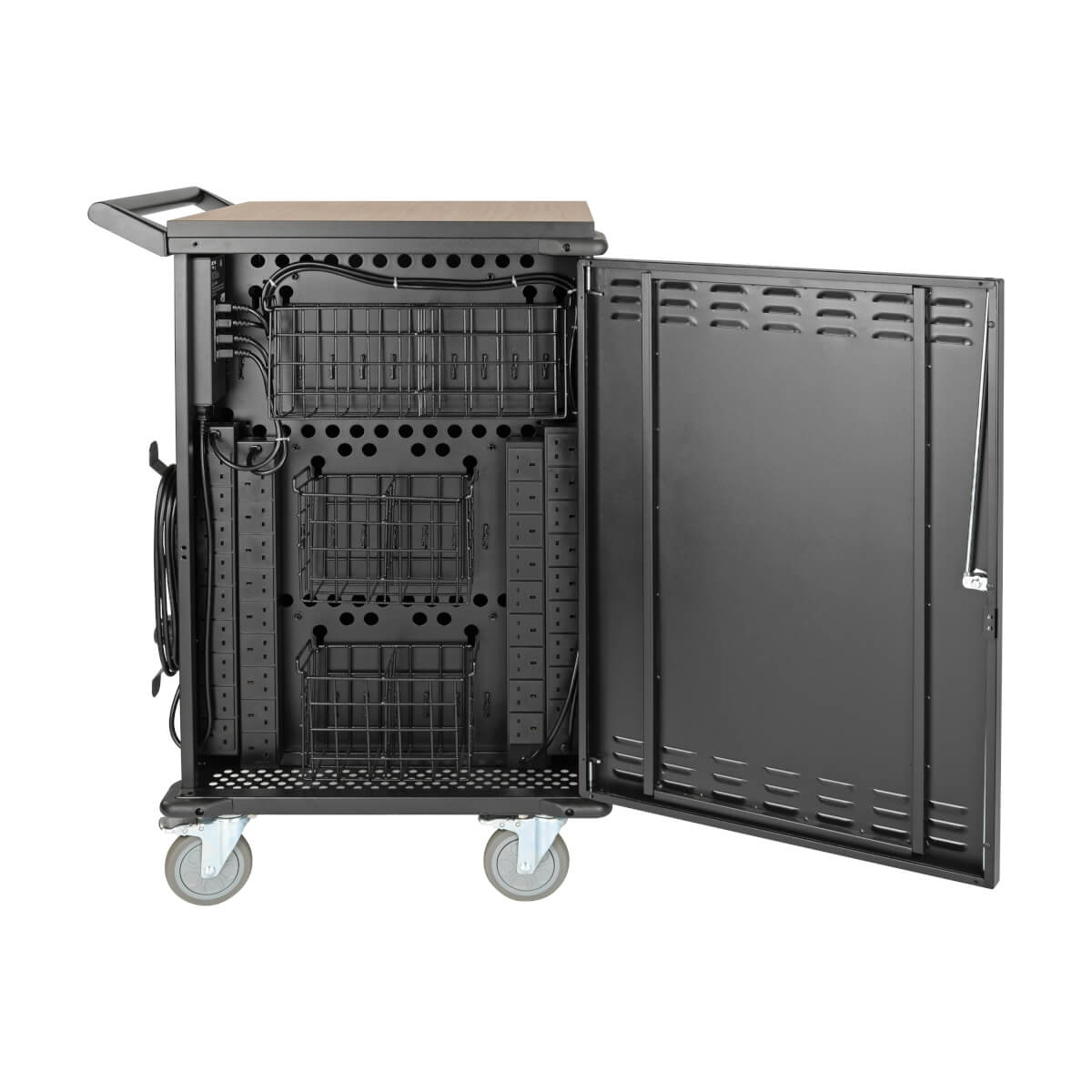 Eaton CSCXB36AC Multi-Device Charging Cart, 36 AC Outlets, Chromebooks & Laptops