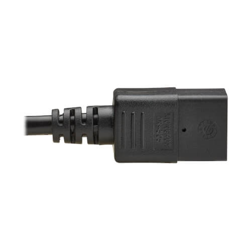 Eaton P047-03M-EU Power cable, C14 to C19, H05VV-F, 10A, 3M