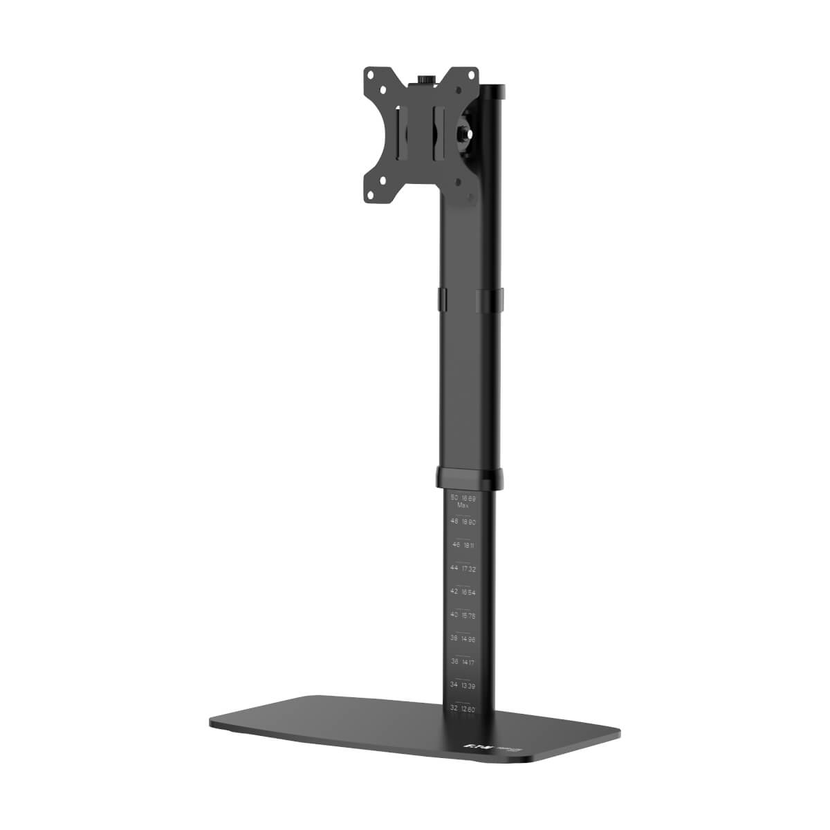 Eaton DDV1727S Single-Display Monitor Stand - Height Adjustable, 17 to 27 Inch Monitors
