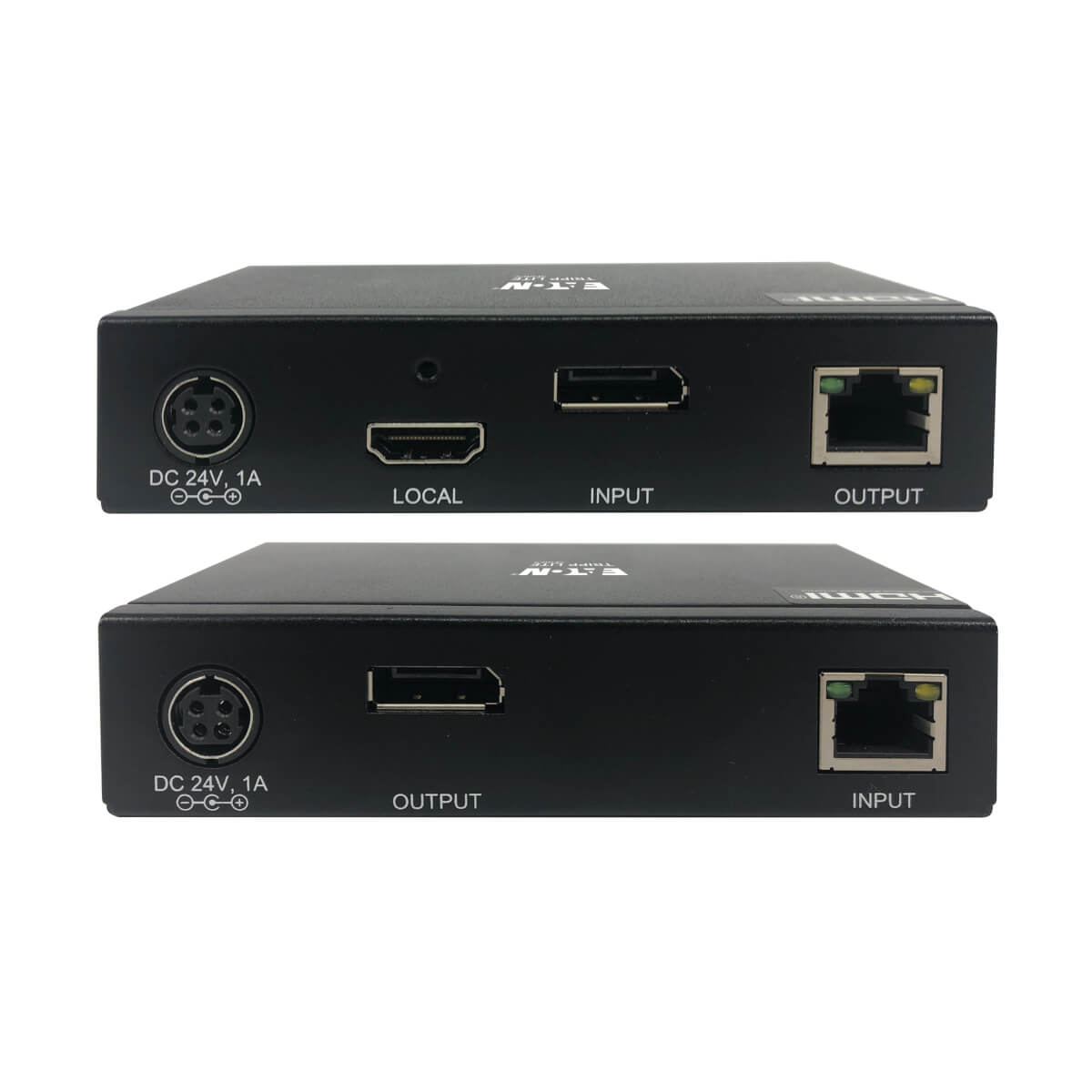 Eaton B127A-1A1-BDBD DisplayPort over Cat6 Extender Kit, KVM Support, USB, HDCP 2.2, 230 ft.