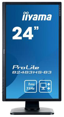 iiyama ProLite B2483HS-B3 24-Inch Height Adjustable HD LED Monitor