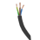 3183Y Black PVC Power Cable 50m Reel