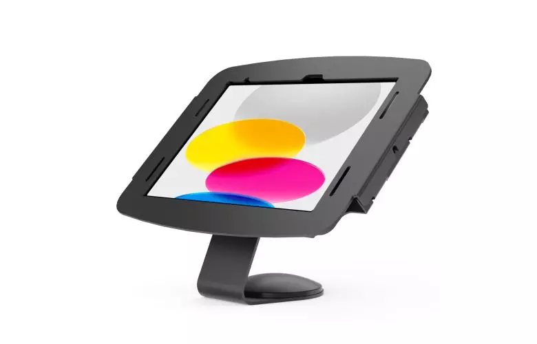 Compulocks 111B102IPDSB iPad 10.2in Space Enclosure Core Counter Stand or Wall Mount Black