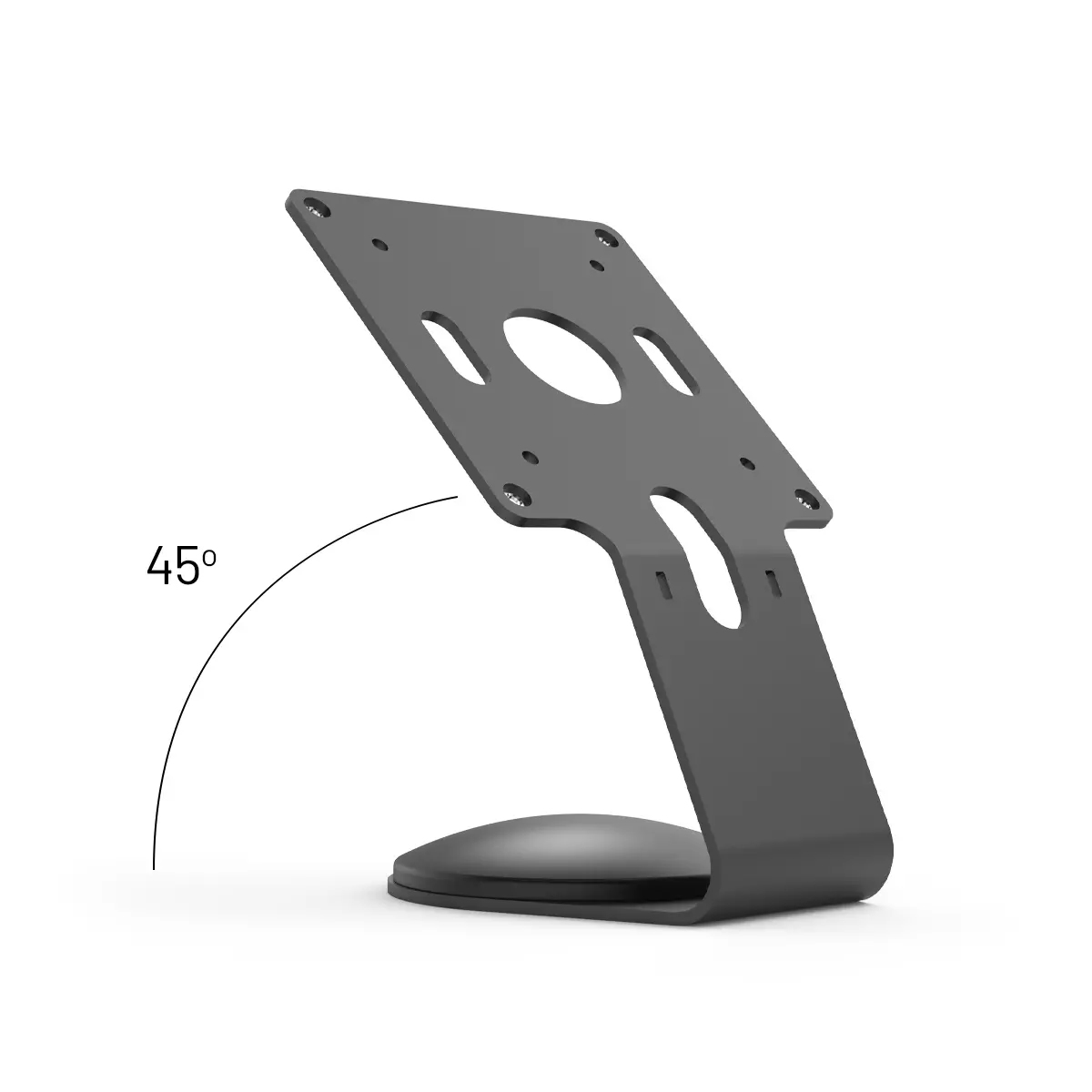 Compulocks 111B830IPMSB iPad mini 8.3in Space Enclosure Core Counter Stand or Wall Mount