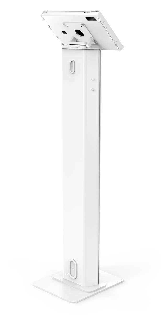 Compulocks 140W209SWLW iPad 10.9in 10th Gen Swell Enclosure Brandable Floor Stand White