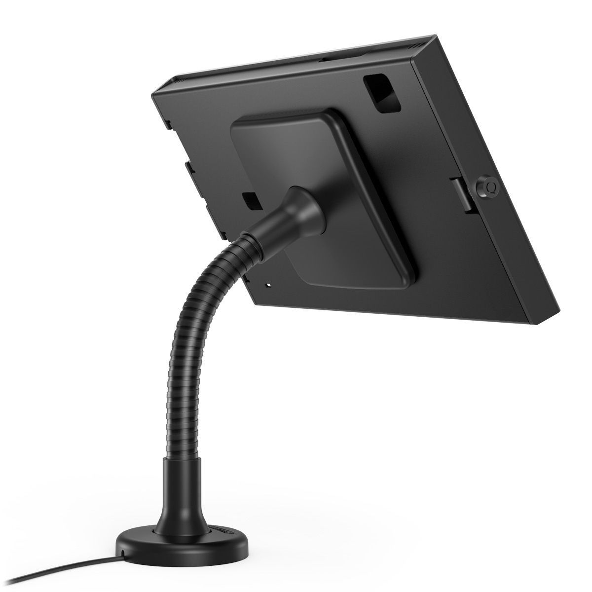 Compulocks 159B124GAPXB Galaxy Tab S9+/S9FE+ 12.4in Apex Enclosure Flex Arm Mount Black