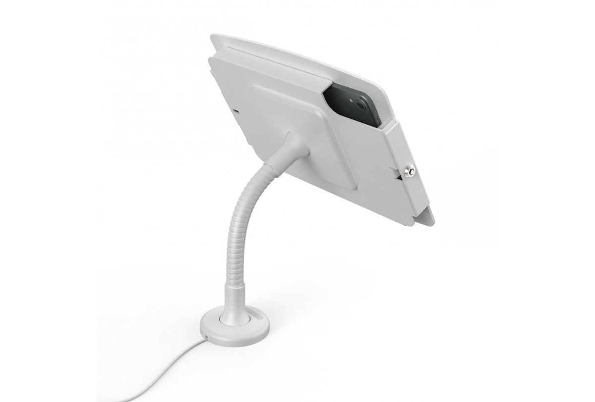 Compulocks 159W102IPDSW iPad 10.2in Space Enclosure Flex Arm Mount White