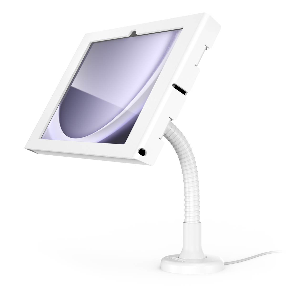 Compulocks 159W11GAPX9W Galaxy Tab A9+ Apex Enclosure Flex Arm Mount white
