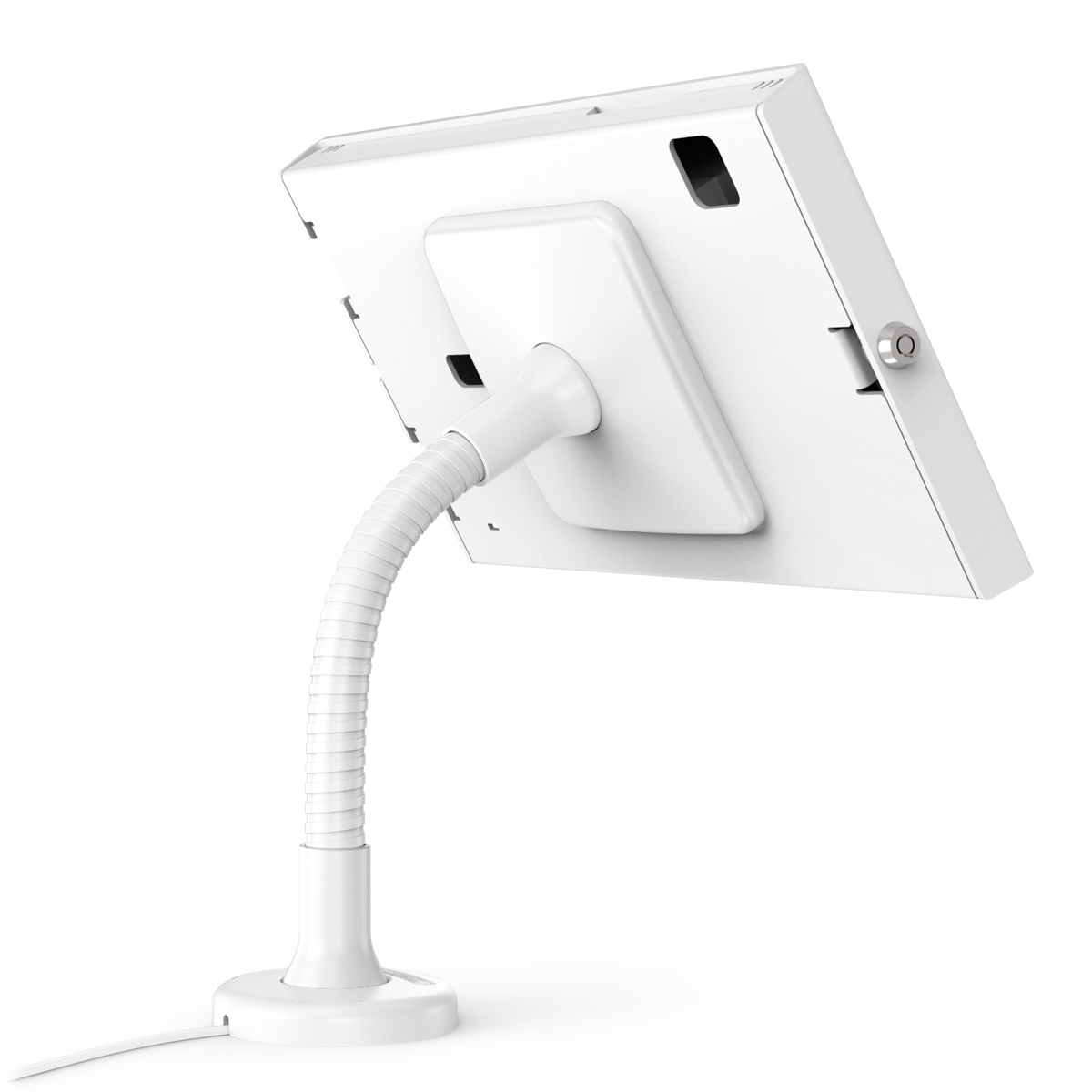 Compulocks 159W11GAPX9W Galaxy Tab A9+ Apex Enclosure Flex Arm Mount white
