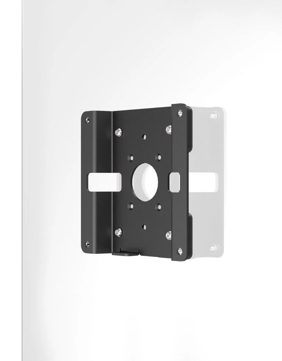 Compulocks 201MGL VESA Glass Mount Bracket with Security Slot Black