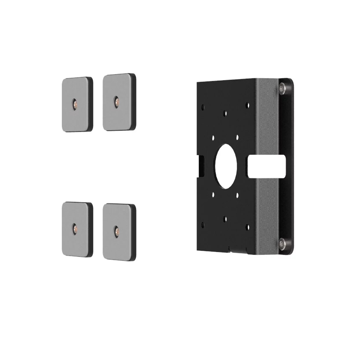 Compulocks 201MGL VESA Glass Mount Bracket with Security Slot Black