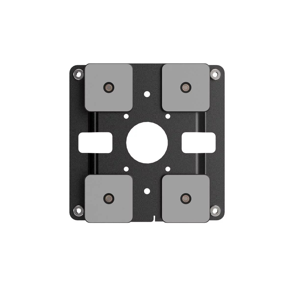 Compulocks 201MGL VESA Glass Mount Bracket with Security Slot Black