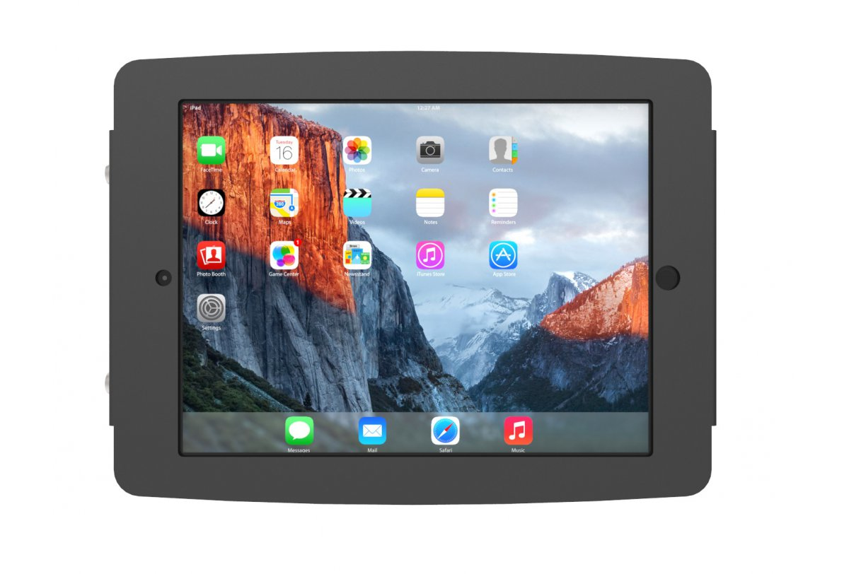 Compulocks 299PSENB iPad Pro 12.9in (3-6th Gen) Space Enclosure Wall Mount Black