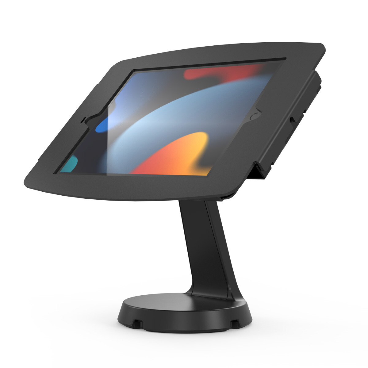 Compulocks 333B102IPDSB iPad 10.2in Space Enclosure Mast Counter Stand - Black