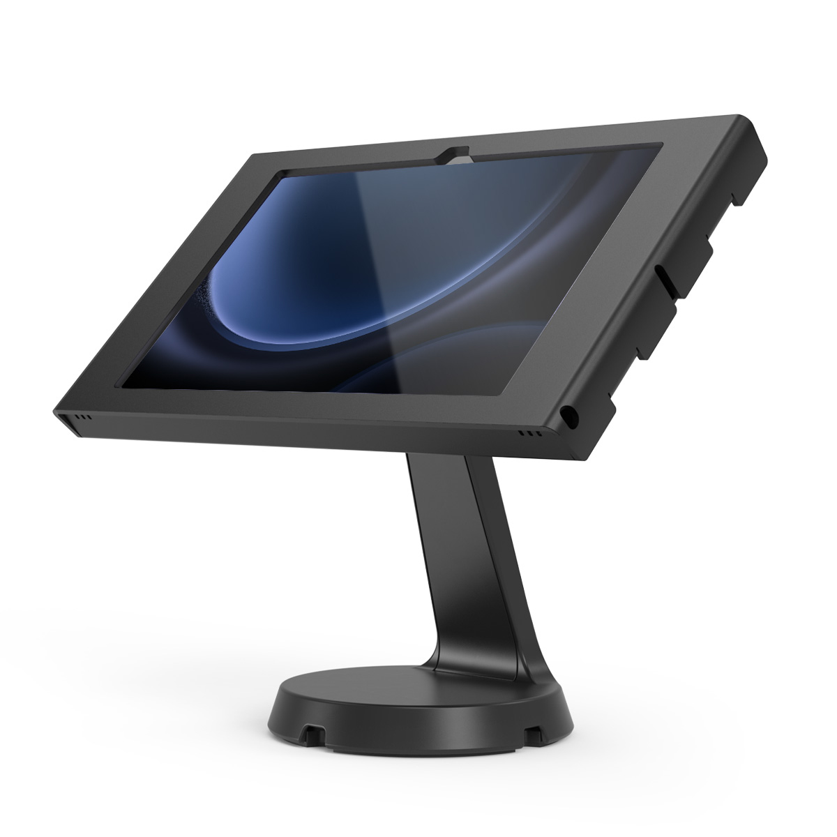Compulocks 333B109GAPXB Galaxy Tab S9/S9FE 10.9in Apex Enclosure Mast Counter Stand Black
