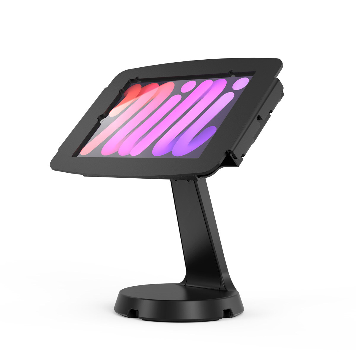 Compulocks 333B830IPMSB iPad mini 8.3in Space Enclosure Mast Counter Stand - Black
