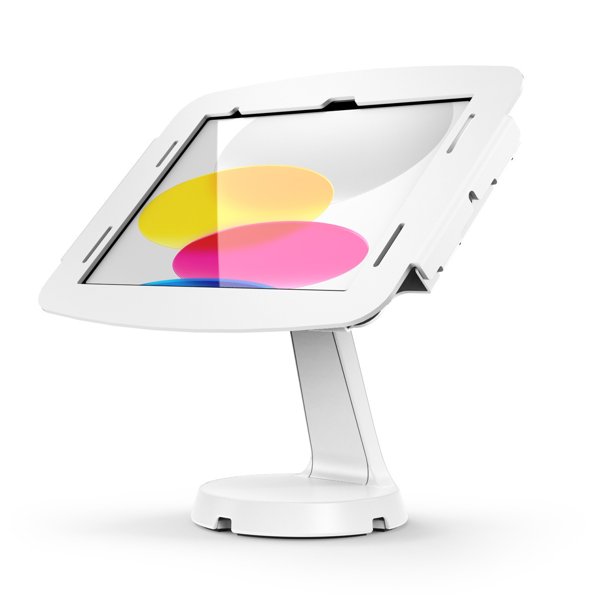 Compulocks 333W209IPDSW iPad 10.9in 10th Gen Space Enclosure Mast Counter Stand - White