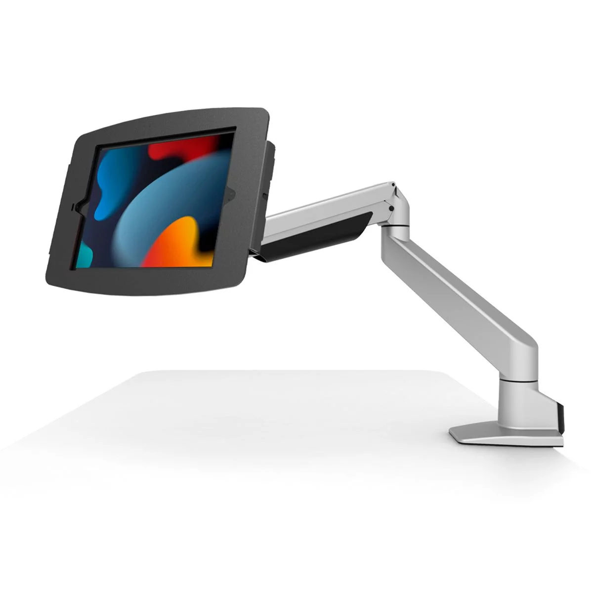 Compulocks 660REACH209IPDSB iPad 10.9in 10th Gen Space Enclosure Articulating Arm Mount Bk