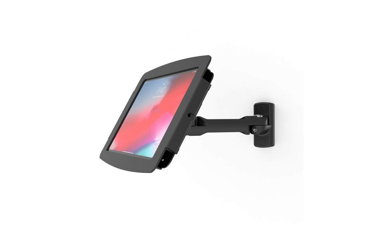 Compulocks 827B102IPDSB iPad 10.2in Space Enclosure Swing Wall Mount Black