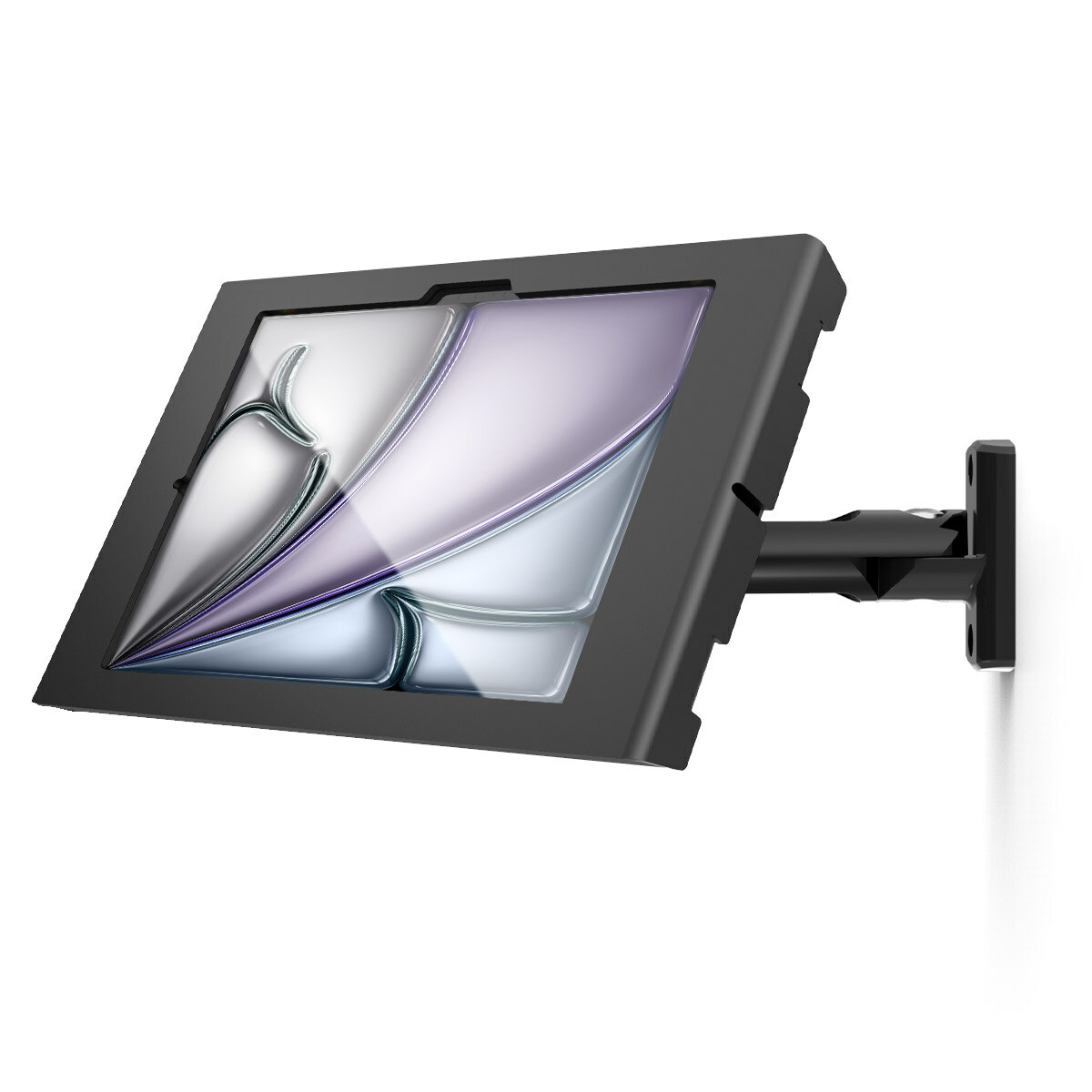 Compulocks 827B11APXB iPad Air M2 11in (2024), Apex Enclosure Swing Wall Mount - Black