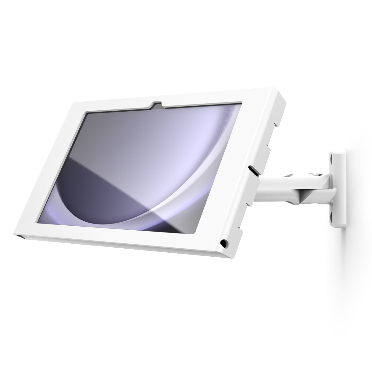 Compulocks 827W11GAPX9W Galaxy Tab A9+ Apex Enclosure Swing Wall Mount White