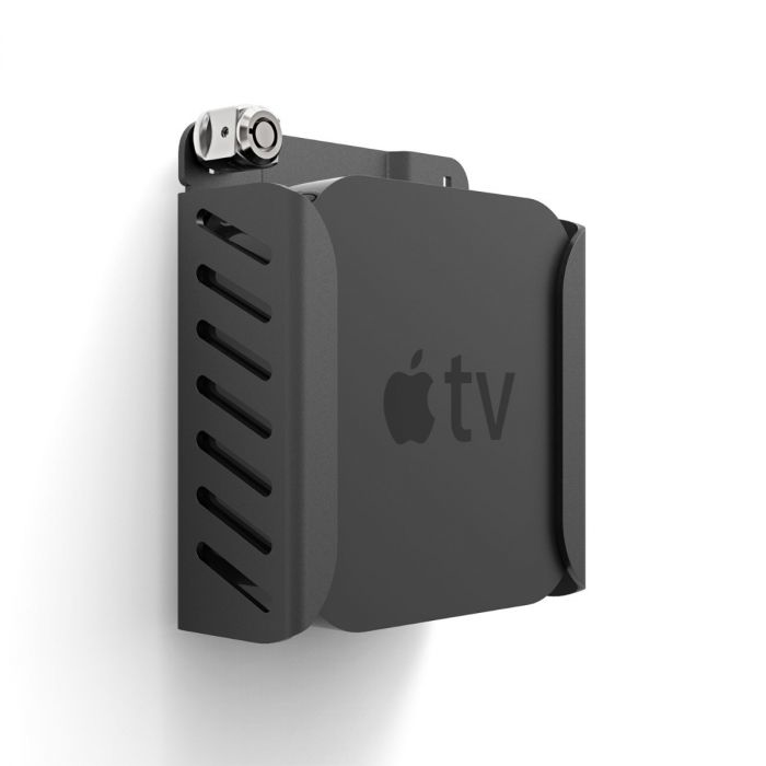 Compulocks ATVEN35CL Apple TV Security Mount (4th, 4k 1-2nd Gen) (2018-2021) Black