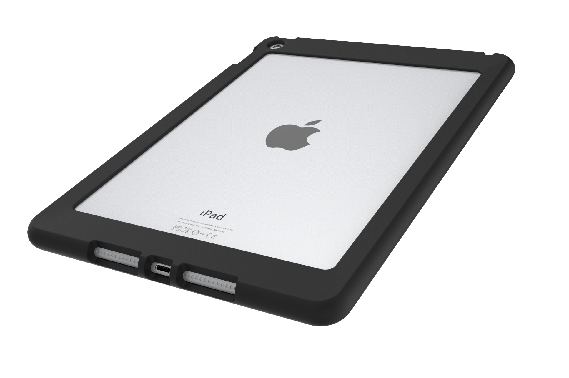 Compulocks BNDIP102 Rugged Edge Case for iPad 10.2in / iPad Air 10.5in Black