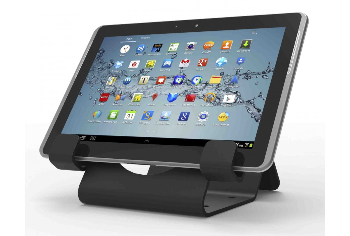 Compulocks CL12UTHBB Compulocks Universal Tablet Holder with Keyed Cable Lock Black