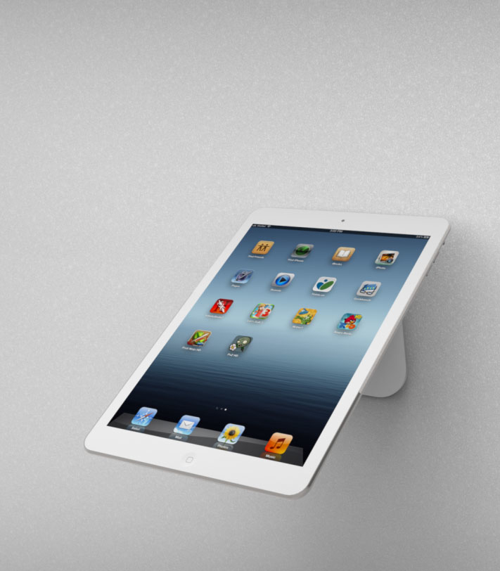 Compulocks HOVERTABW HoverTab Security Tablet Lock Stand White