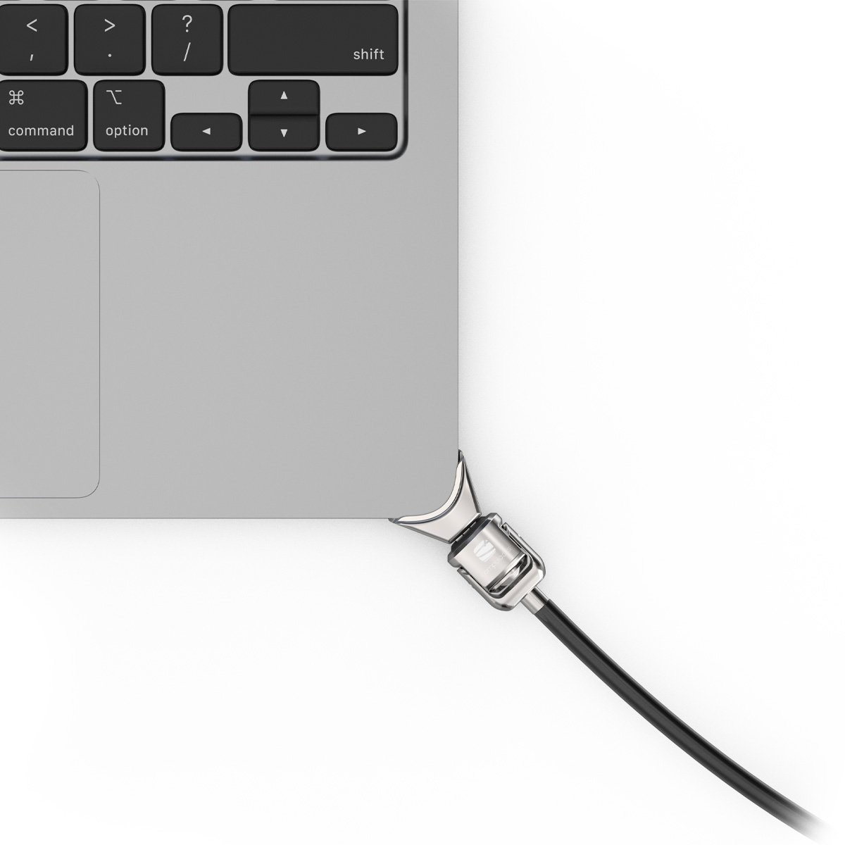 Compulocks MBALDG05KL Ledge Lock Adapter for MacBook Air 15in M2&M3 with Keyed Cable Lock