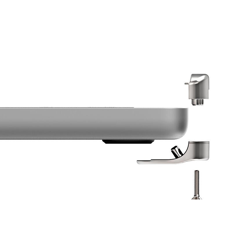Compulocks MBPR14LDG01 Ledge Lock Adapter for MacBook Pro 14in M1, M2 & M3 Silver