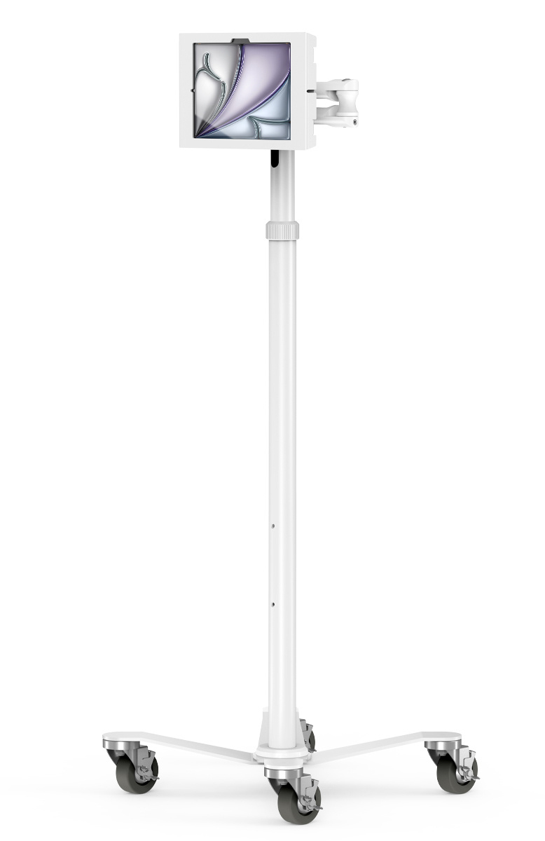 Compulocks MCRSTDEXW11APXW iPad Air M2 11in (2024), Apex Enclosure Rolling Cart