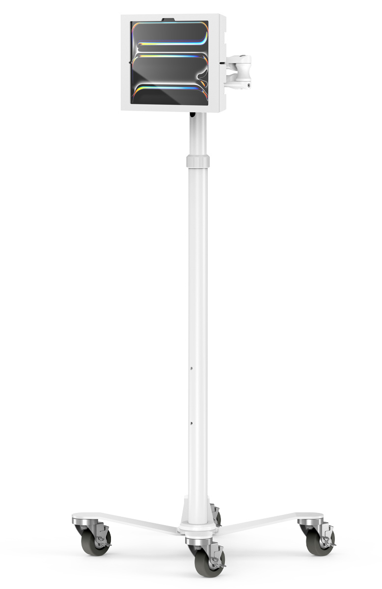 Compulocks MCRSTDEXW13PAPX4W iPad Pro M4 13in (2024), Apex Enclosure Rolling Cart