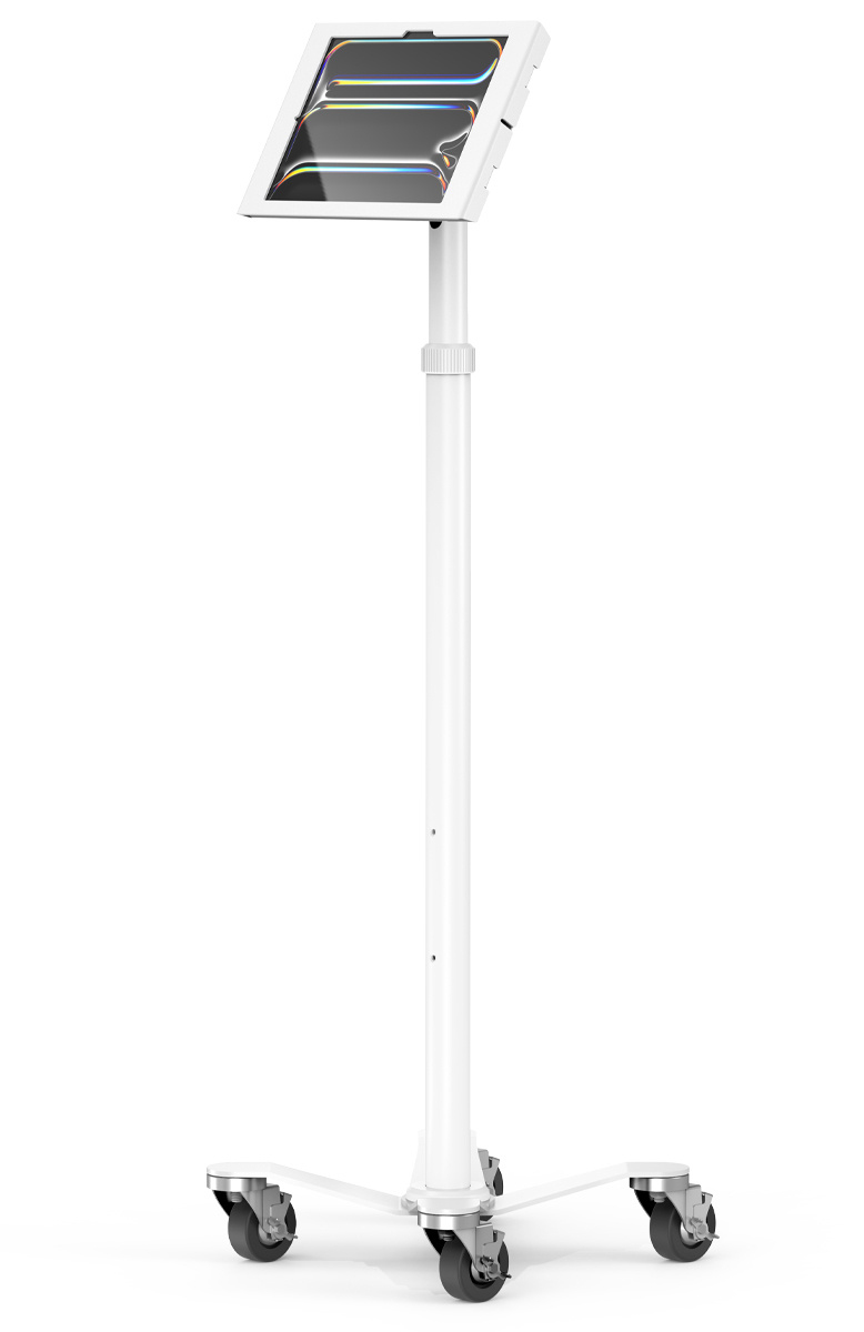 Compulocks MCRSTDW13PAPX4W iPad Pro M4 13in (2024), Apex Enclosure Rolling Cart