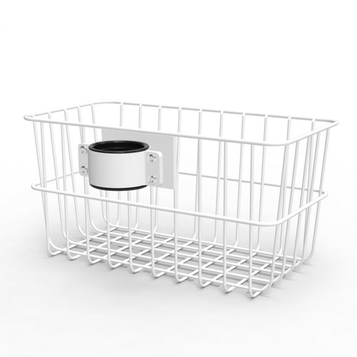 Compulocks RF02BKTW Rolling Stand Basket White