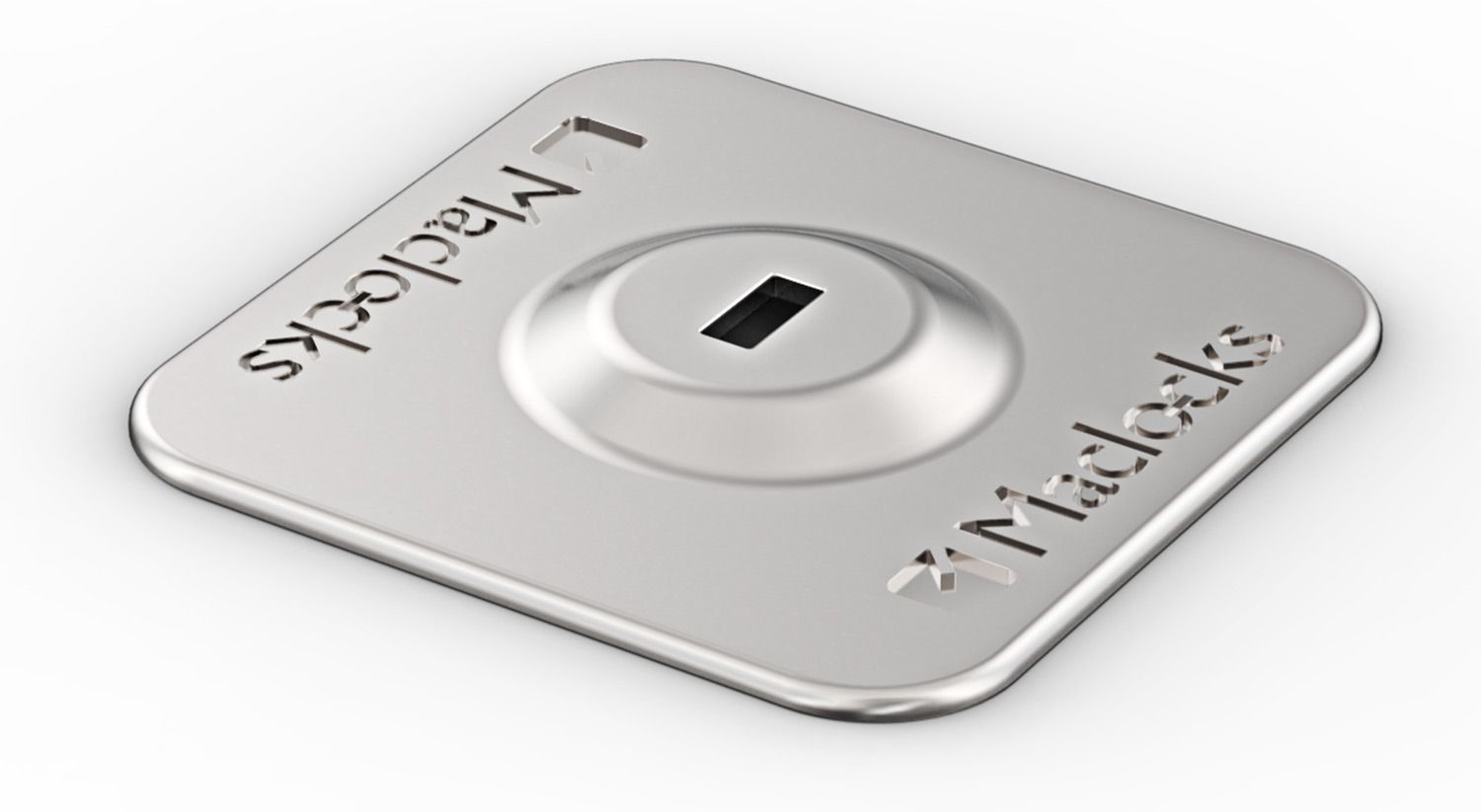 Compulocks TBRPLT Universal VHB Adhesive Security Plate Silver