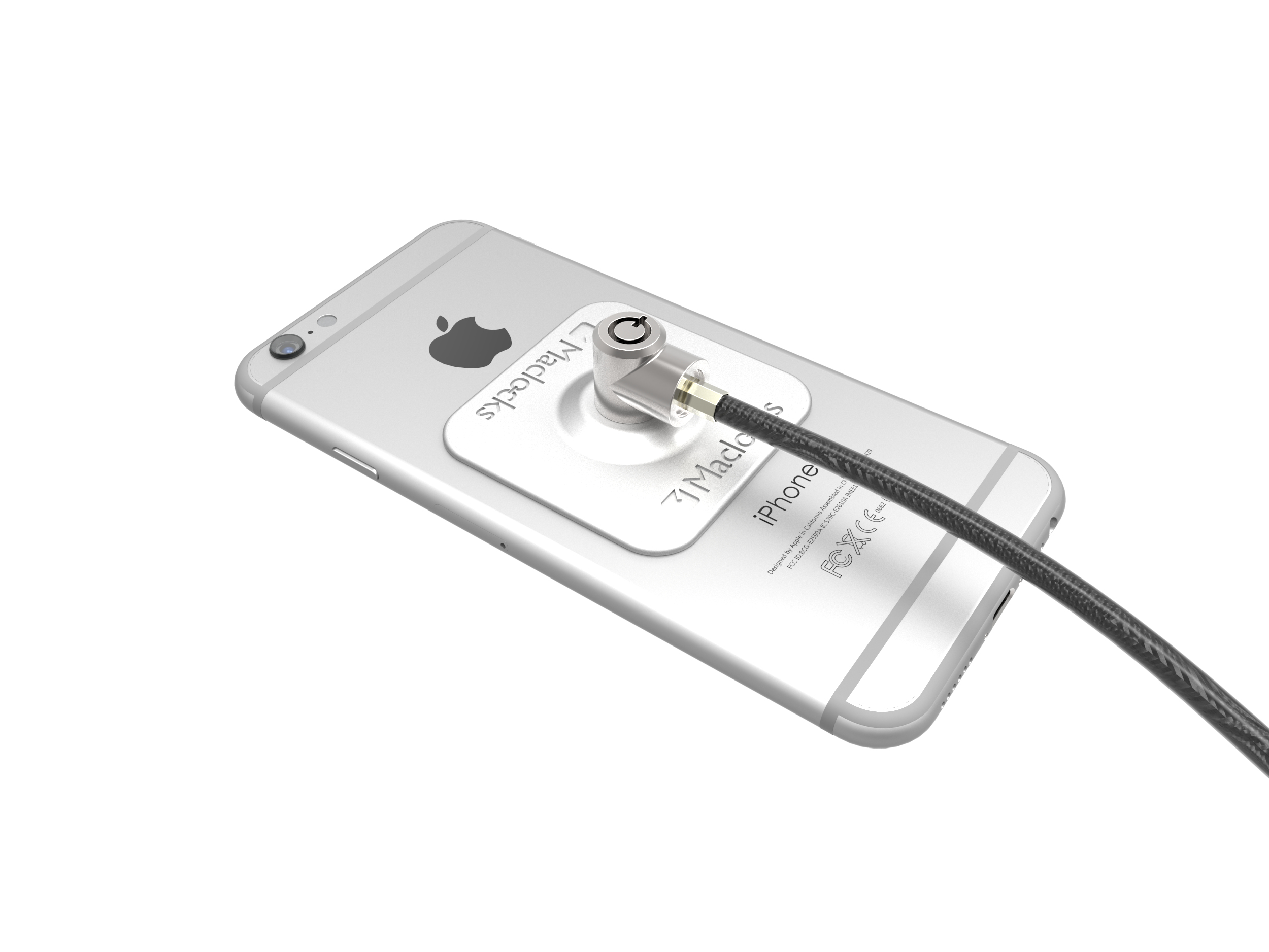 Compulocks TBRPLT Universal VHB Adhesive Security Plate Silver