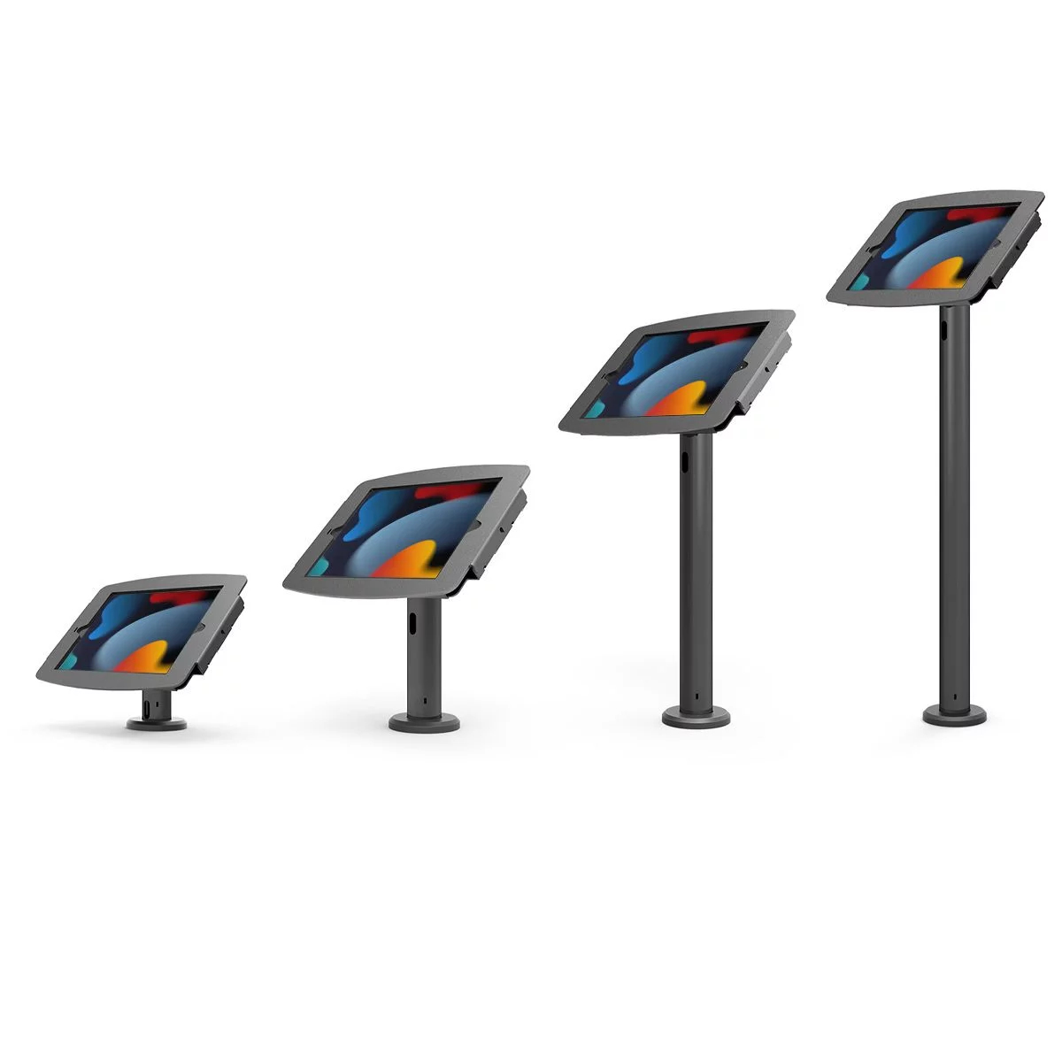 Compulocks TCDP01209IPDSB iPad 10.9in 10th Gen Space Enclosure Tilting Stand 8in Black
