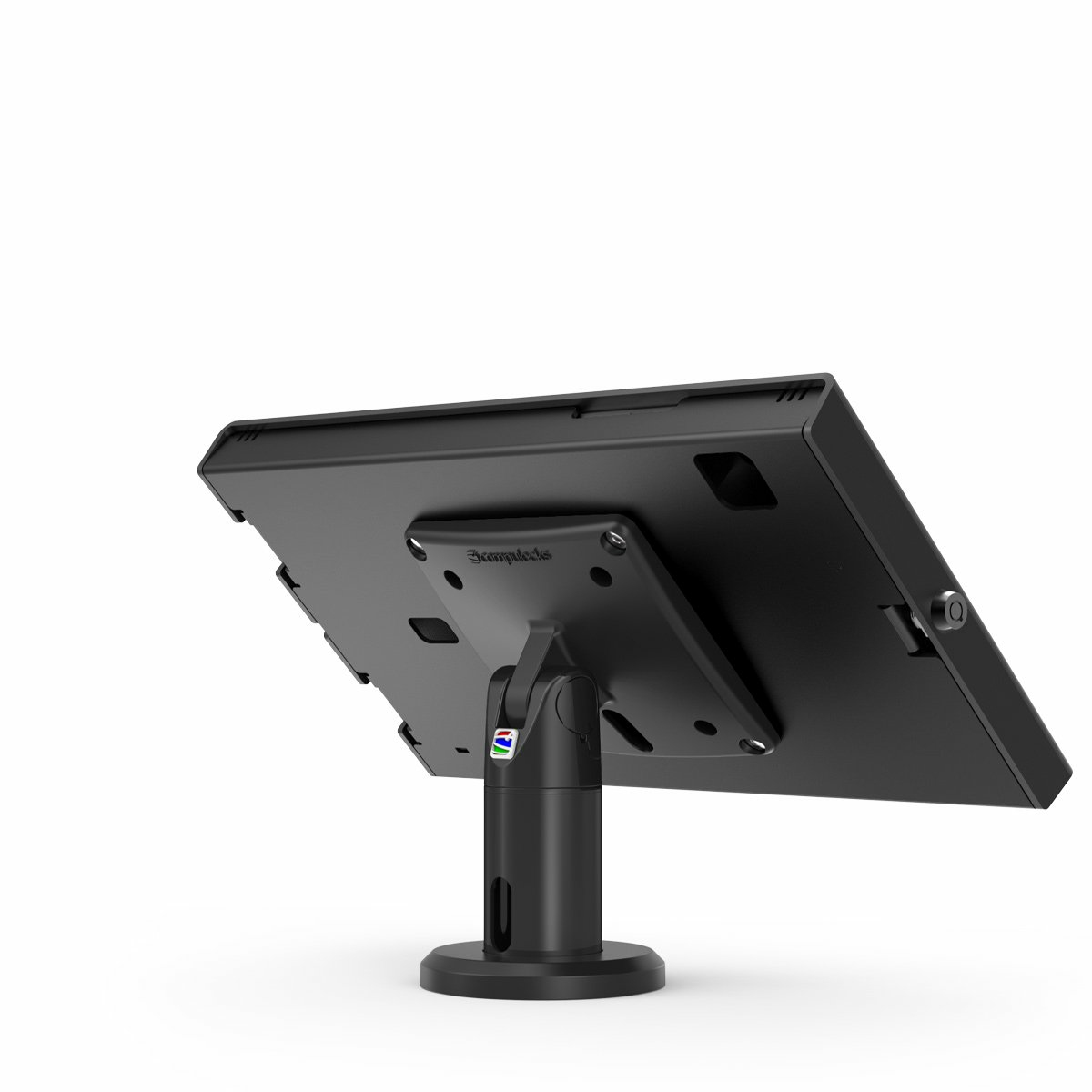 Compulocks TCDP04124GAPXB Galaxy Tab S9+/S9FE+ 12.4in Apex Enclosure Tilting Stand 4in Bk