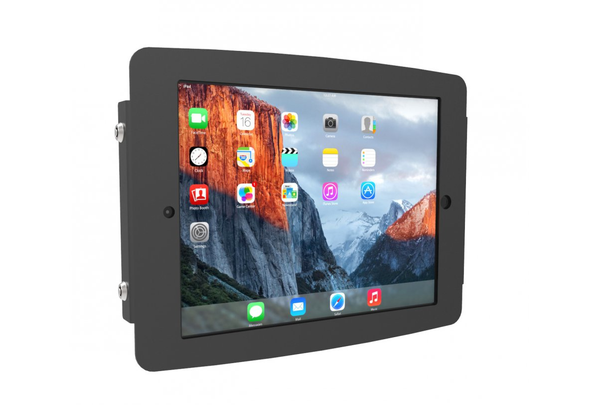 Compulocks TCDP04299PSENB iPad Pro 12.9in (3-6th Gen) Space Enclosure Tilting Stand 4in Bk