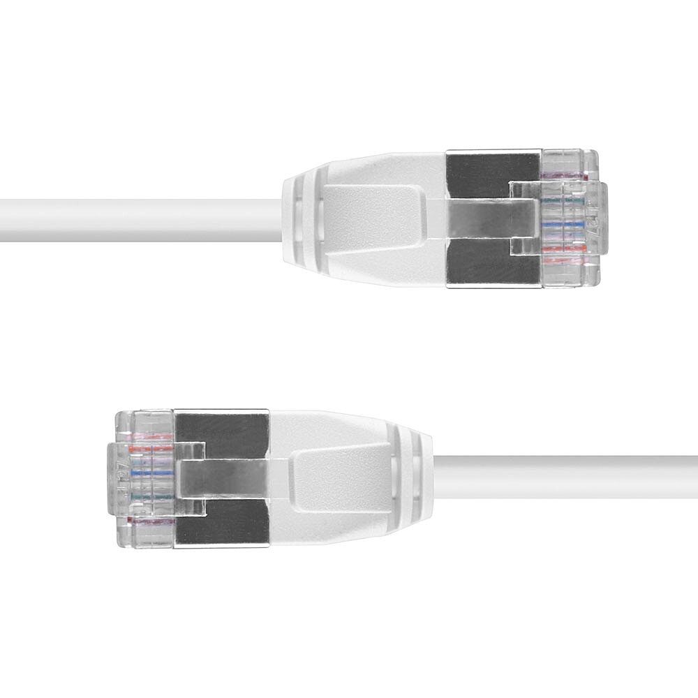 Lindy 47595 3m Cat.6A U/FTP Ultra Slim Network Cable, Grey